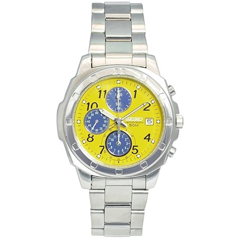セイコー海外モデル 国内正規品　クォーツ クロノグラフ 新品 SND409 SEIKO セイコー 海外モデル 逆輸入 クロノグラフ SND409 : neel