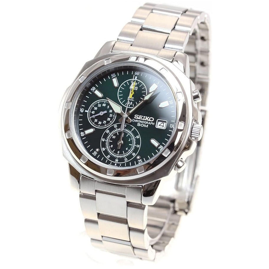 【限定特価】SEIKO セイコー SND411P アナログウォッチ SEIKO セイコー 腕時計 クロノグラフ クォーツ メンズ 逆輸入
