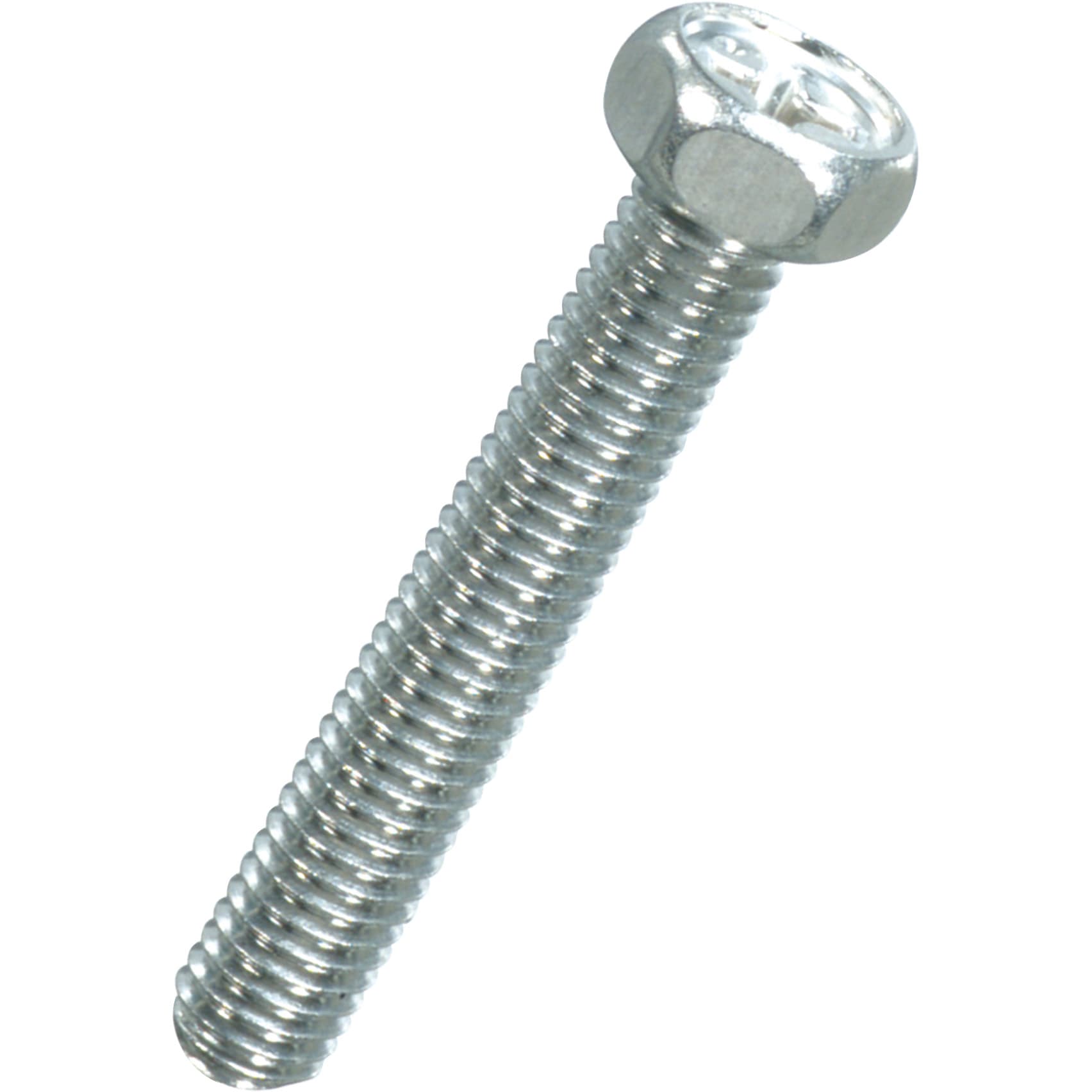 M5X20 (+)六角アプセット 三価クロメート (少量パック) 八幡ねじ 鉄製