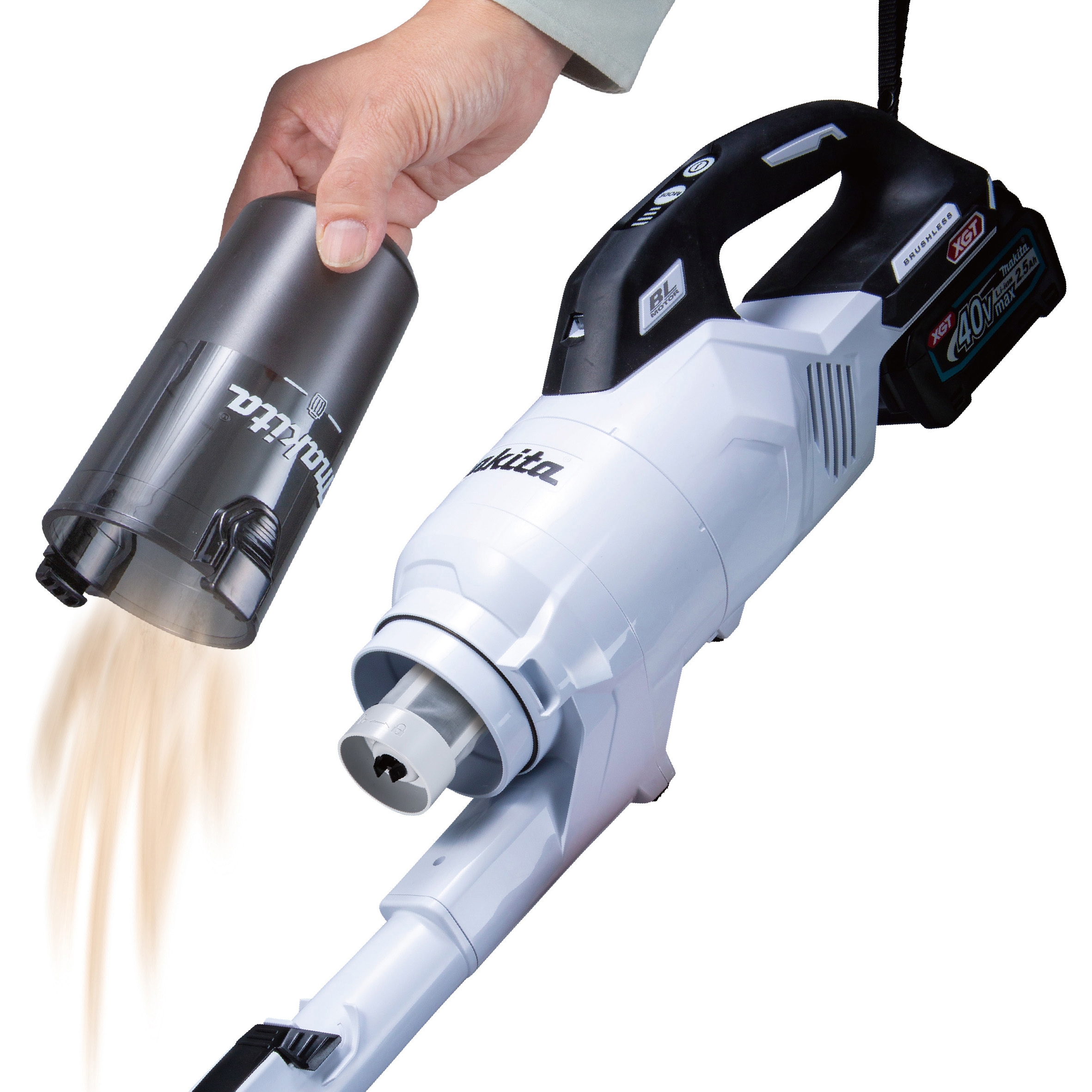 CL003GRDW 充電式クリーナ マキタ 本体+バッテリー - 【通販モノタロウ】