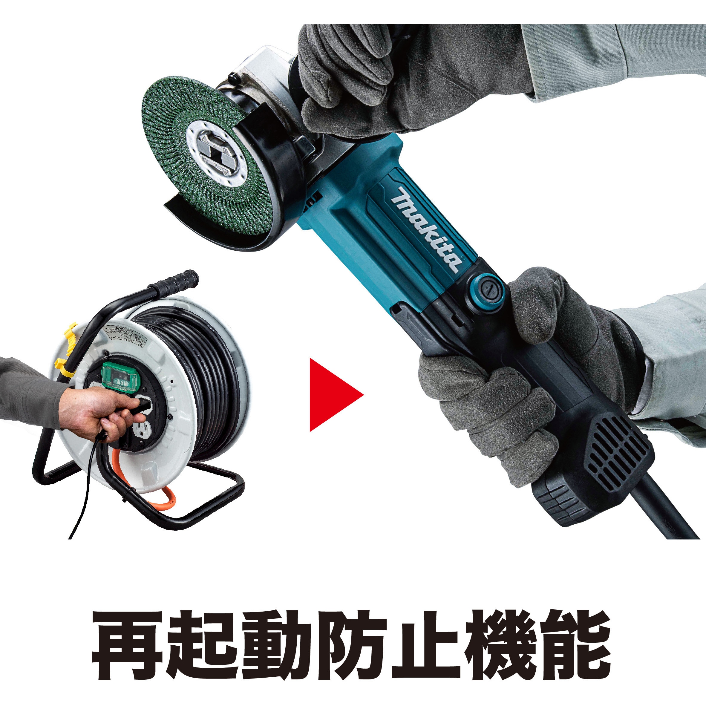 GA4061 ディスクグラインダ マキタ 720W 砥石径100mm GA4061 【通販 