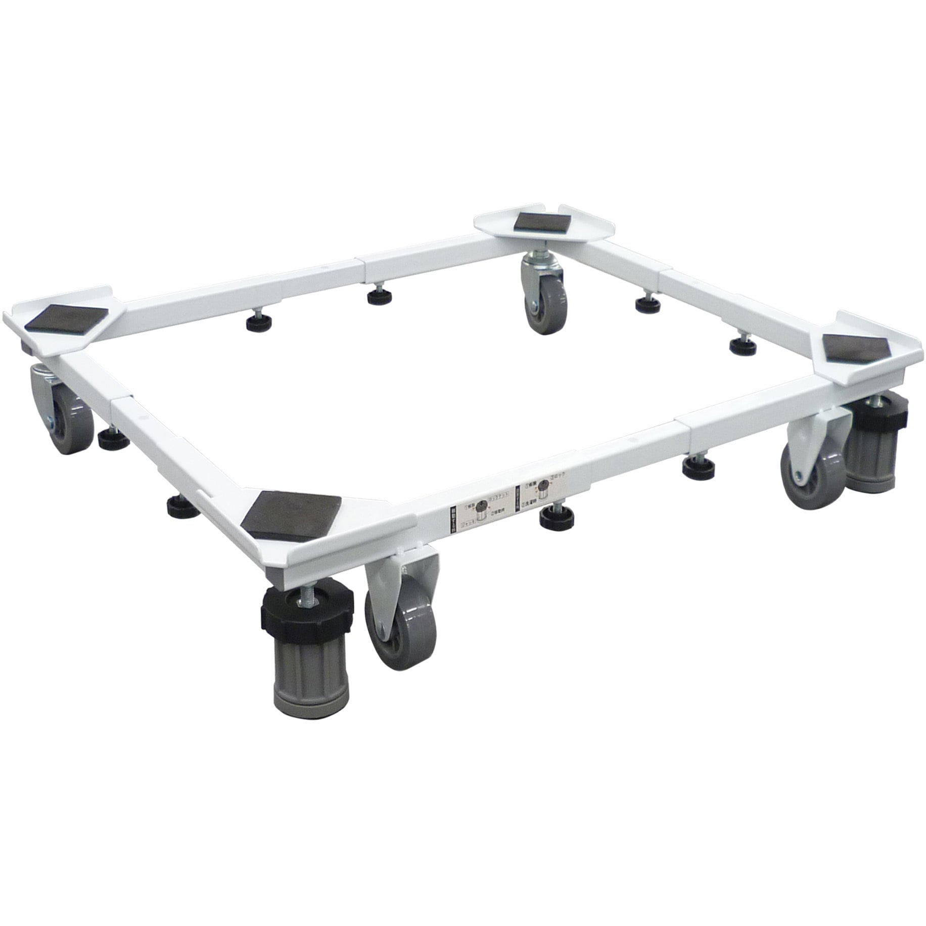 DSW-151 平安伸銅工業 角パイプ洗濯機台 平安伸銅工業 ホワイト色