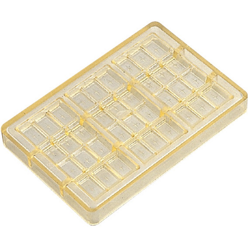 No.57 板チョコ 3ヶ取 PCチョコレートモールド ノーブランド 容量50g 1