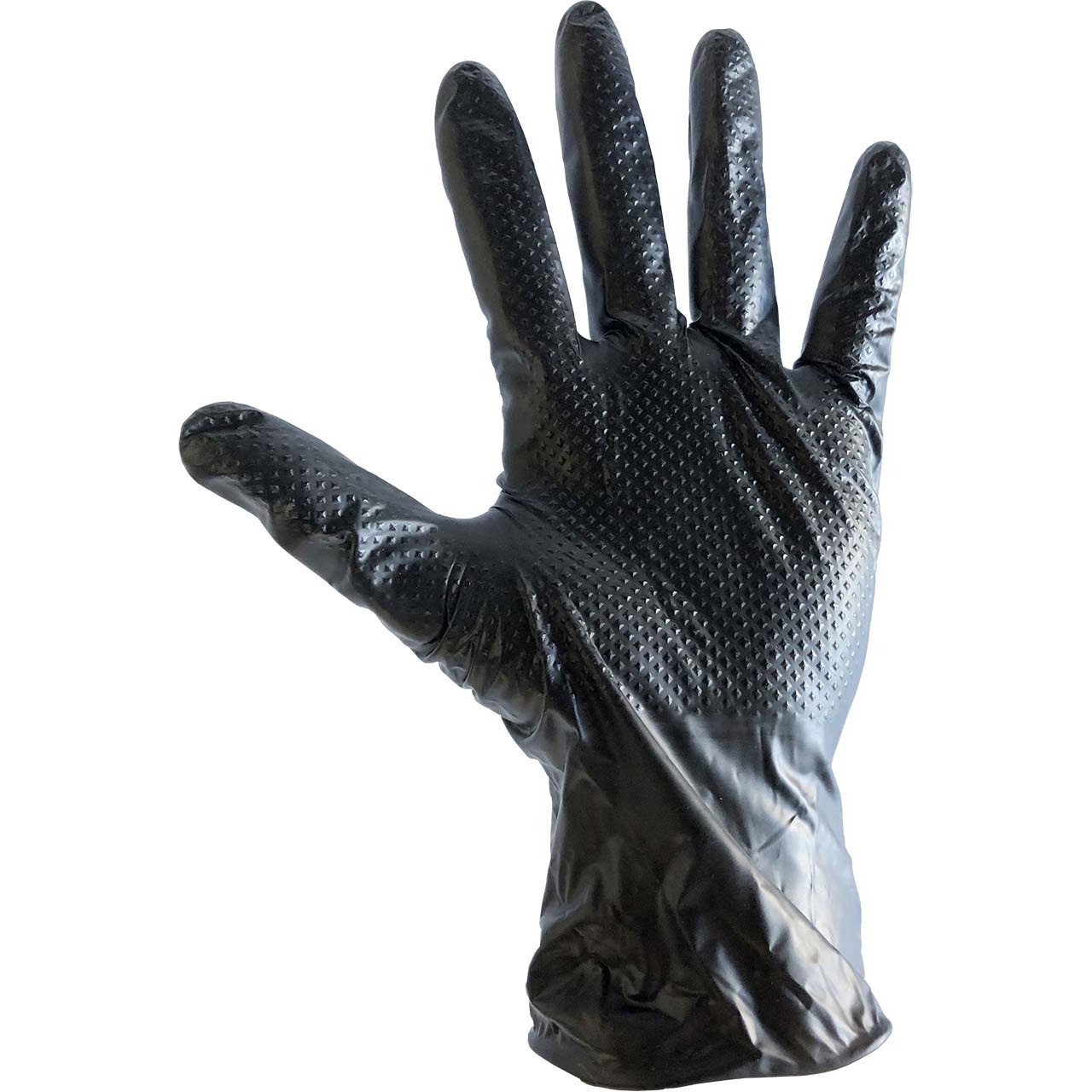 ダイノグローブ 極厚PVC ブラック MIMI・インターナショナル 50枚入 粉