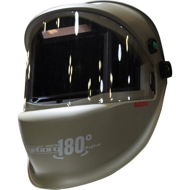 EB-300PWDM 液晶式自動遮光面 アイボーグ180°デジタル SUZUKID EB-300PWDM 液晶式自動遮光面 アイボーグ180°デジタル SUZUKID