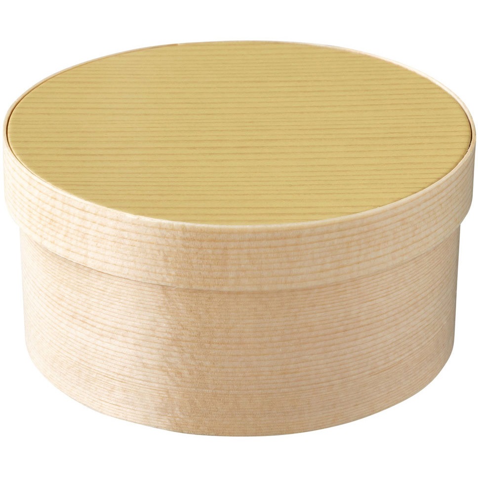 丸10 経木ワッパ アサヒグリーン 1段 木目色  1ケース(10枚×20袋) 28,845円