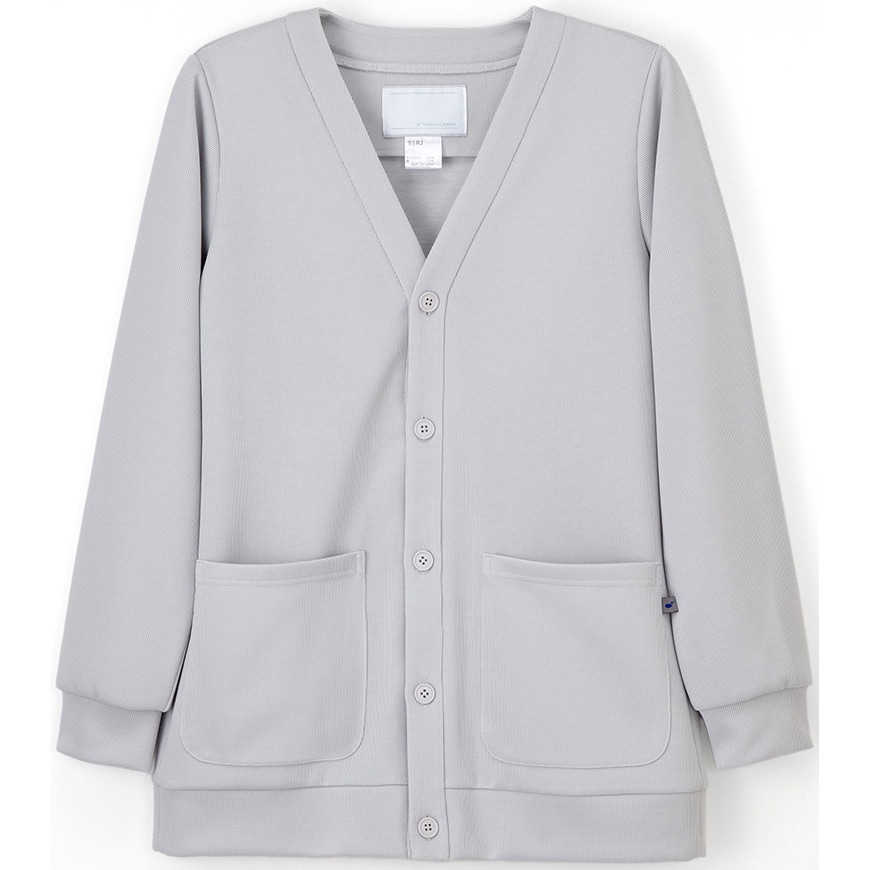 RJ-2405 男女兼用カーディガン RJ-2405 ナガイレーベン シルバーグレー