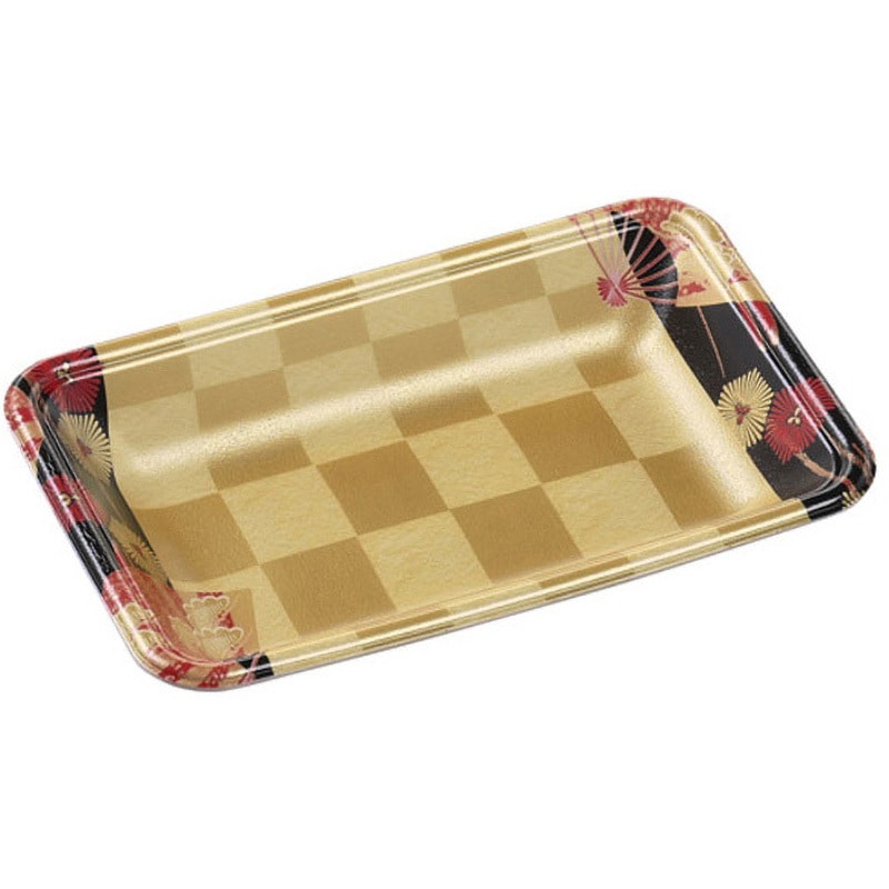 13-30 扇市松金 FLB-A 1ケース(100枚×18袋) エフピコ 【通販モノタロウ】