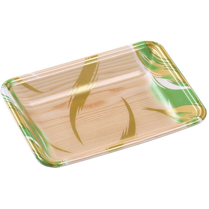 15-30 風紋木目緑 FLB-A 1ケース(100枚×18袋) エフピコ 【通販モノタロウ】