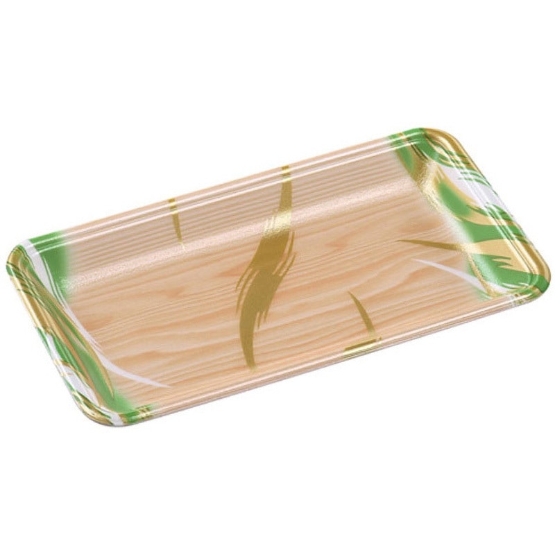 14-25 風紋木目緑 FLB-Y 1ケース(100枚×12袋) エフピコ 【通販モノタロウ】