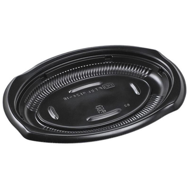 24-18 黒 FTセレクト 内嵌本体 1ケース(50枚×12袋) エフピコ 【通販モノタロウ】