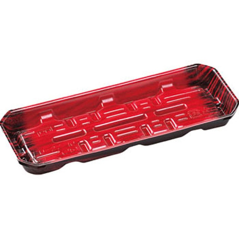 27-10(25) 春慶赤 FU エフピコ 春慶赤色  1ケース(50枚×24袋)