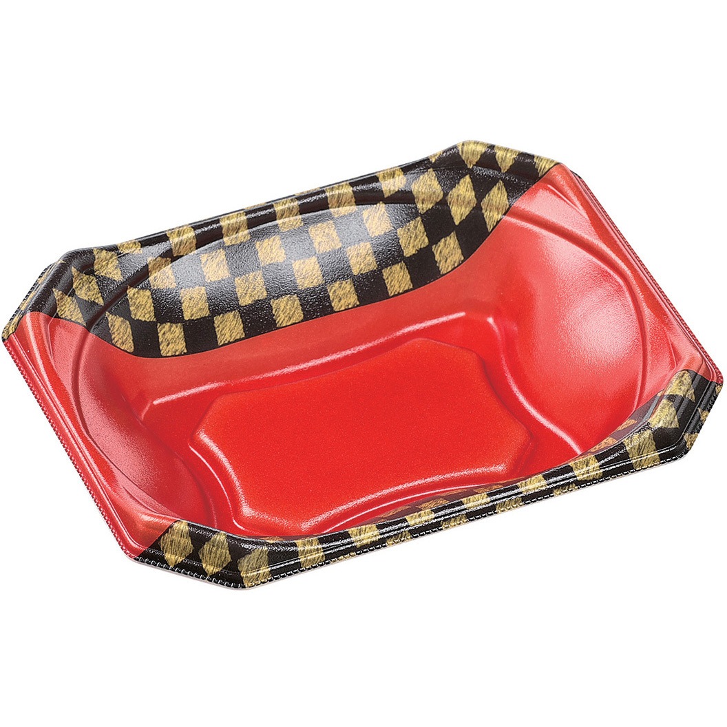 20-16 室町内朱 MFPかぐら丼 本体 1ケース(50枚×24袋) エフピコ 【通販モノタロウ】