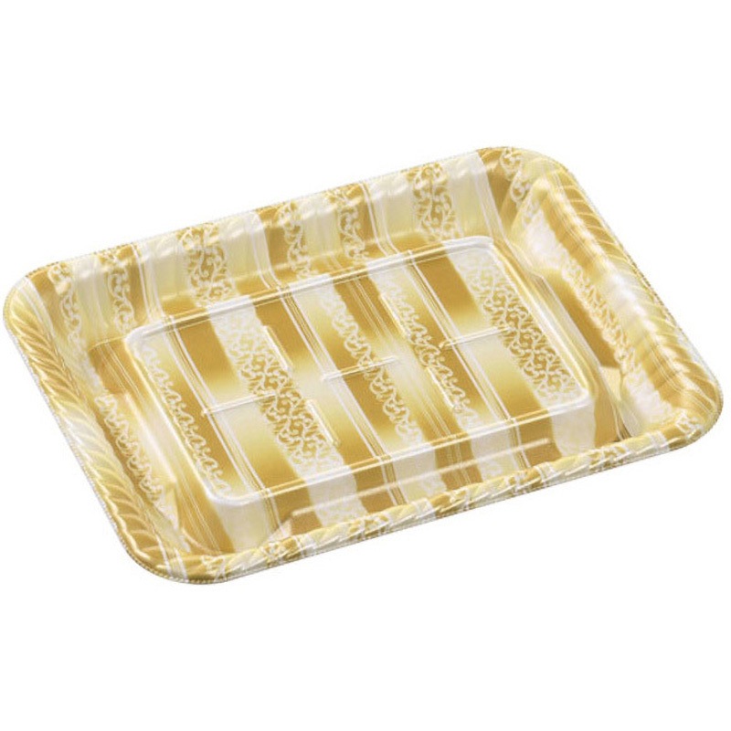 25-19 レア金 MFPティアラ角台 1ケース(50枚×12袋) エフピコ 【通販モノタロウ】