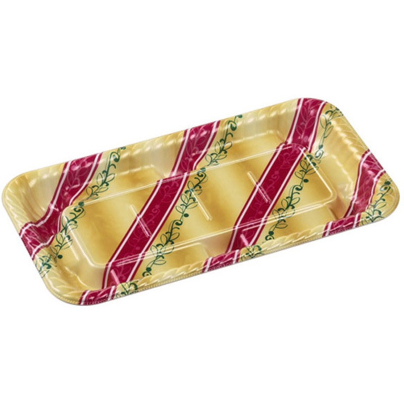 29-15 リッチ赤 MFPティアラ角台 1ケース(50枚×8袋) エフピコ 【通販モノタロウ】