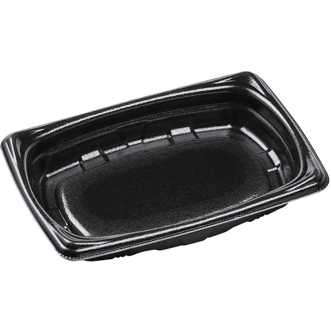 20-13(37) 黒W MFP角デリ エフピコ 黒W色  1ケース(25枚×30袋)