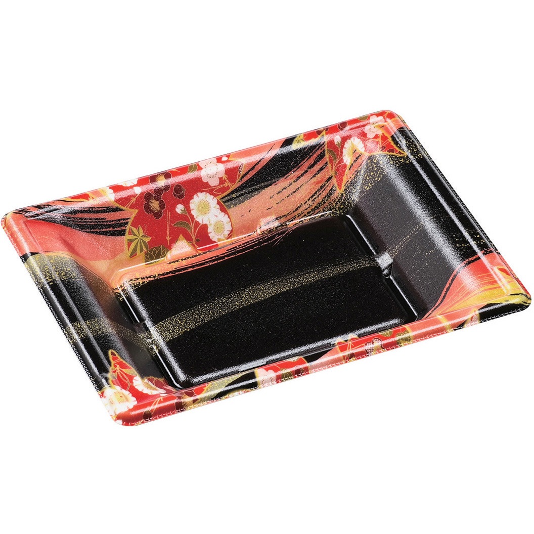 19-15 風花赤黒 MFP平舟丼 本体 1ケース(50枚×24袋) エフピコ 【通販モノタロウ】