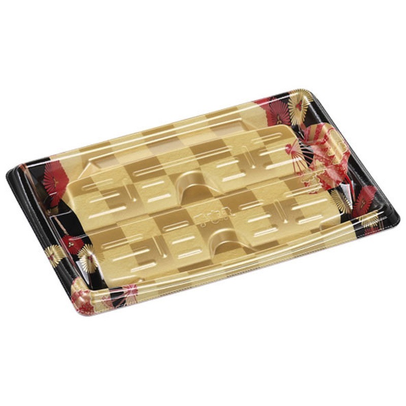 25-17ヨコ 扇市松金 MTD 本体 1ケース(50枚×12袋) エフピコ 【通販モノタロウ】 16,265円