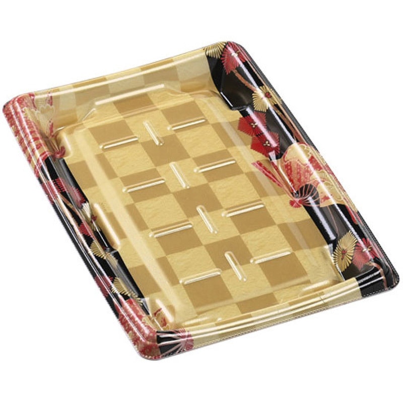 25-17平 扇市松金 MTD 本体 1ケース(50枚×12袋) エフピコ 【通販モノタロウ】