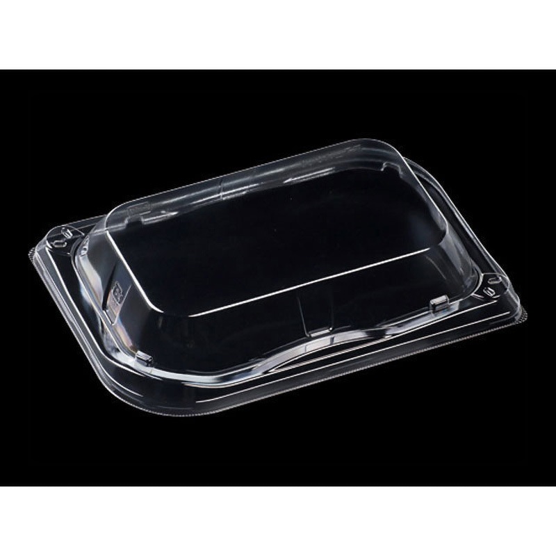 2-4 (APET)エコ T-葉皿 嵌合蓋 1ケース(50枚×18袋) エフピコ 【通販モノタロウ】