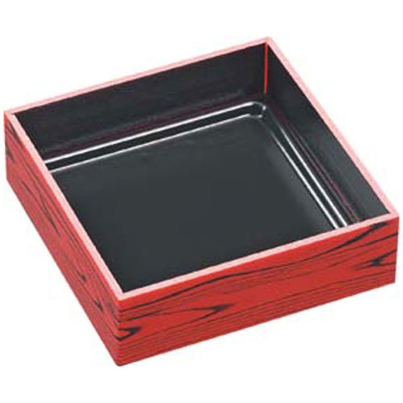 133-133V赤焼板目黒 WPS-角 本体 1ケース(30枚×12袋) エフピコ 【通販モノタロウ】