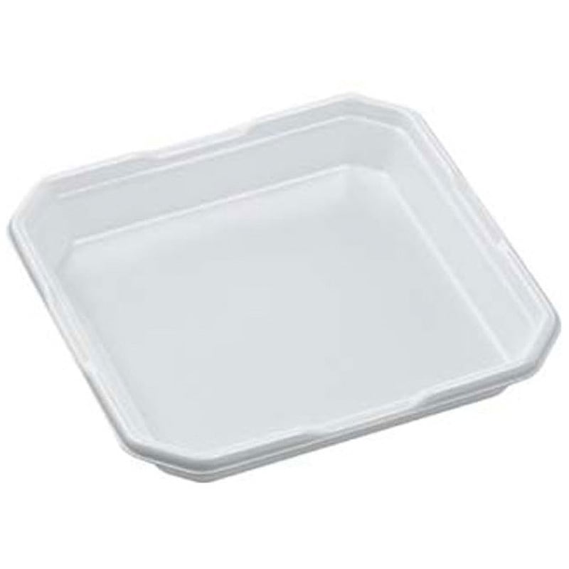 1人浅(V) 白 しゃぶしゃぶ トレー 1ケース(50枚×12袋) エフピコ 【通販モノタロウ】