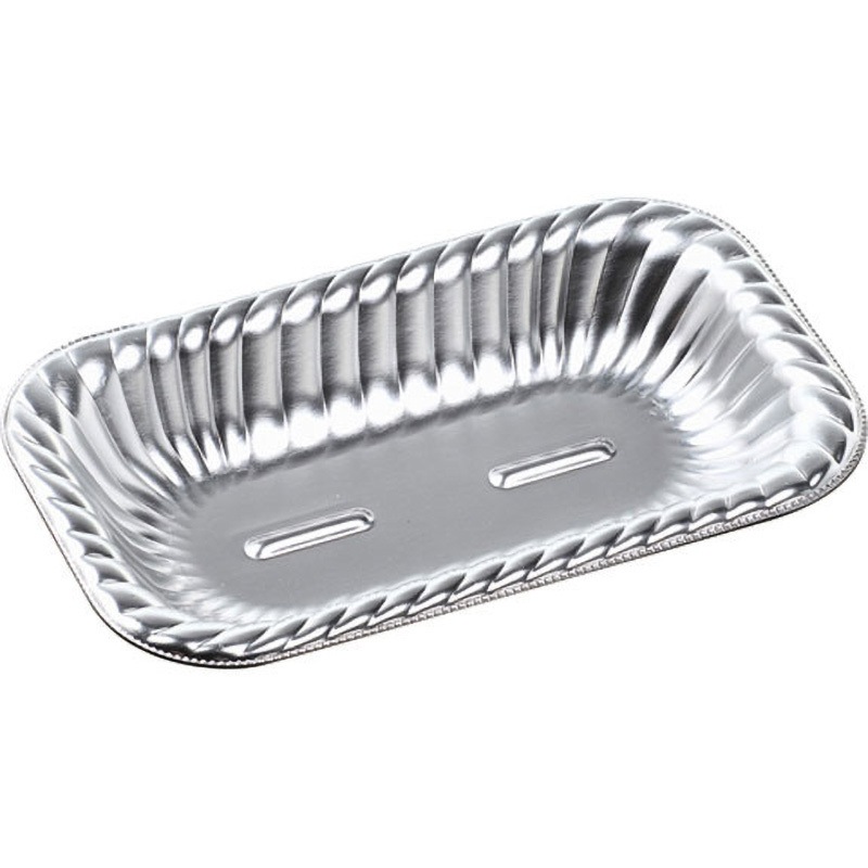 A12-30 銀 ティアラ角皿 本体 1ケース(50枚×36袋) エフピコ 【通販モノタロウ】