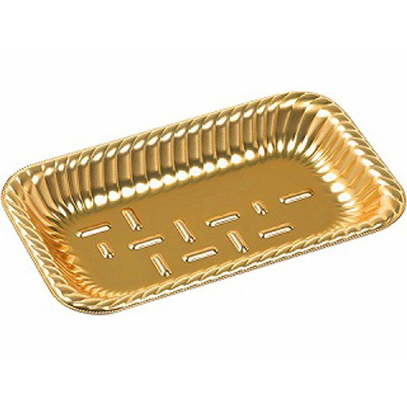 Y15-30 金 ティアラ丸皿 本体 1ケース(50枚×24袋) エフピコ 【通販モノタロウ】