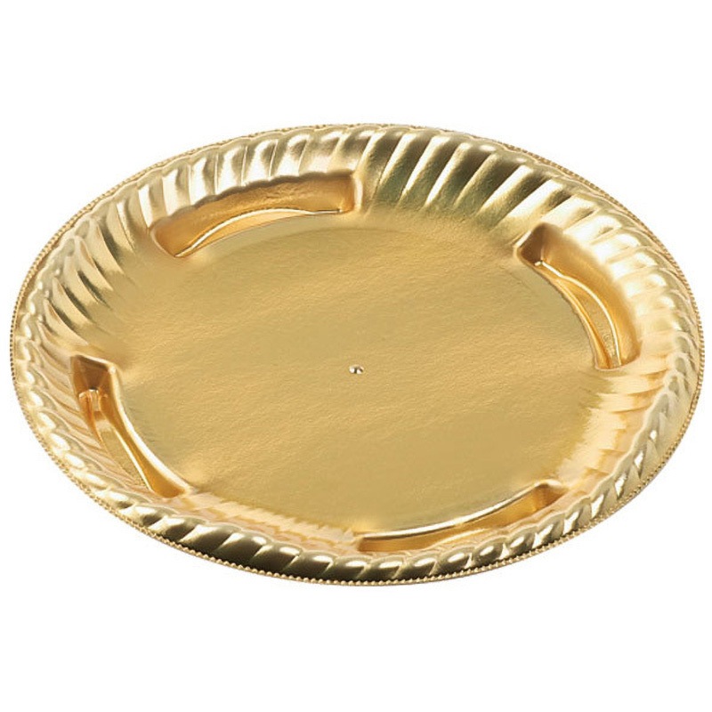 19(V1) 金 ティアラ丸皿 本体 1ケース(50枚×18袋) エフピコ 【通販モノタロウ】 17,745円