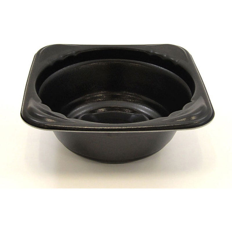 178 内黒外黒 耐熱HT N丼 本体 1ケース(25枚×16袋) エフピコ 【通販モノタロウ】