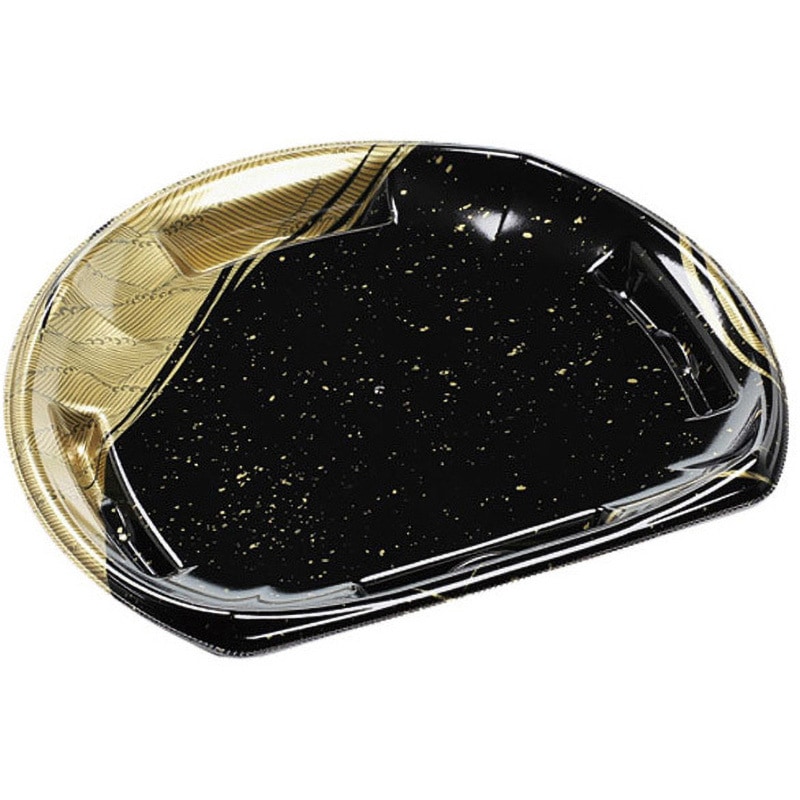 26-22(V1) 月見金 半月皿 本体 1ケース(50枚×12袋) エフピコ 【通販モノタロウ】 18,485円