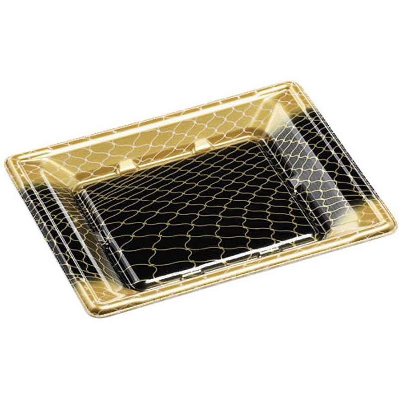 20-15 網金黒 平舟 本体 1ケース(50枚×24袋) エフピコ 【通販モノタロウ】