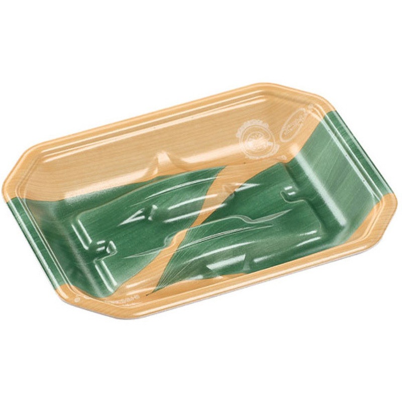 20-15(27)A 木目葉らん 豊漁 エコトレー 1ケース(100枚×18袋) エフピコ 【通販モノタロウ】