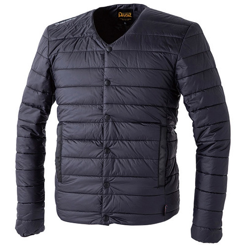 0058AZ LL 電熱長袖インナー DiVaiZ 軽量・発熱・防寒 ブラック色