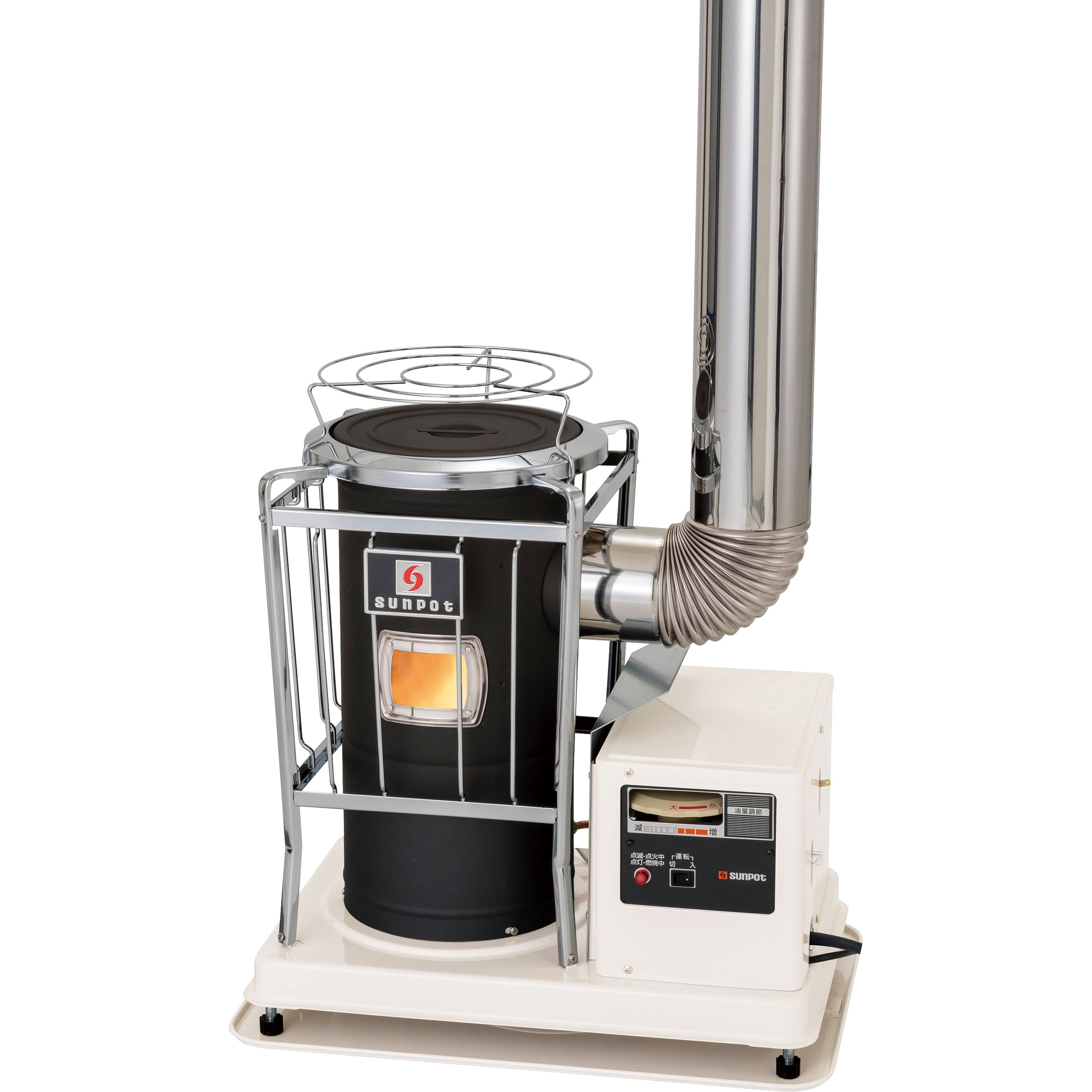 長府製作所(サンポット) KSH-10BS-K8 A1 煙突式半密閉式石油暖房機 サンポット 長府製作所(サンポット) KSH-10K8 A1 煙突式半密閉式