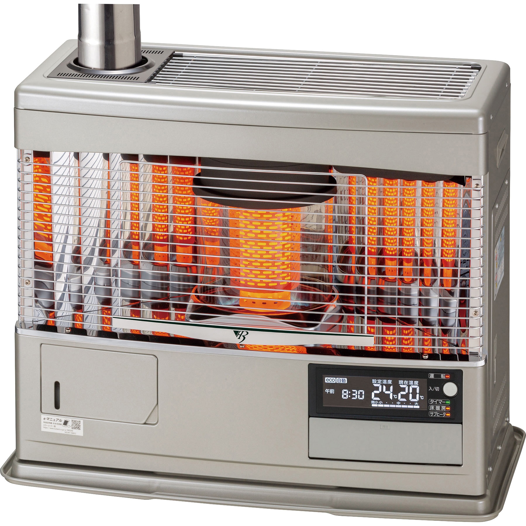 燃焼確認済み☆ 煙突式 半密閉式石油ストーブ 2022年製 UFH-7732UKC