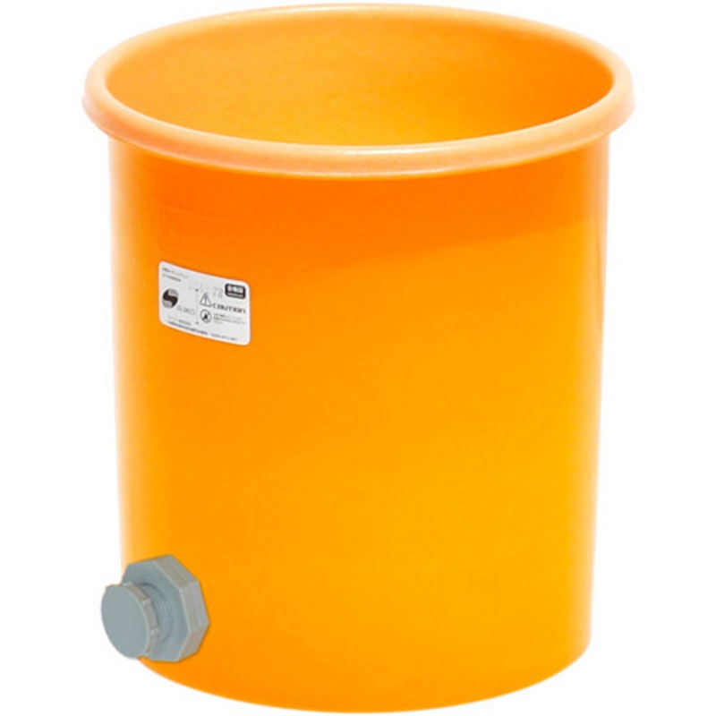 ※法人専用品※スイコー K型大型容器120L オレンジ 760×545×450mm K-120
