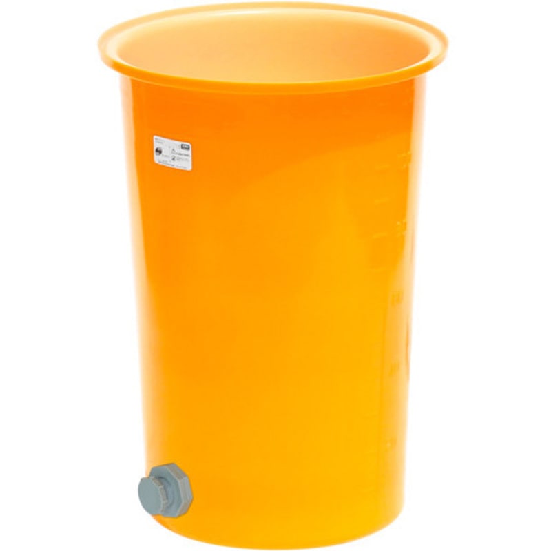 M-130_25A_drain M型丸型容器 25Aドレン付 1台 スイコー 【通販モノタロウ】 10,935円