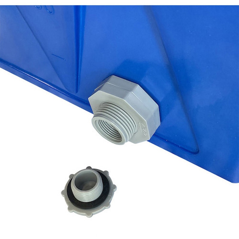 KL-200_25A_drain KL型角型容器 25Aドレン付 スイコー 容量200L 【通販
