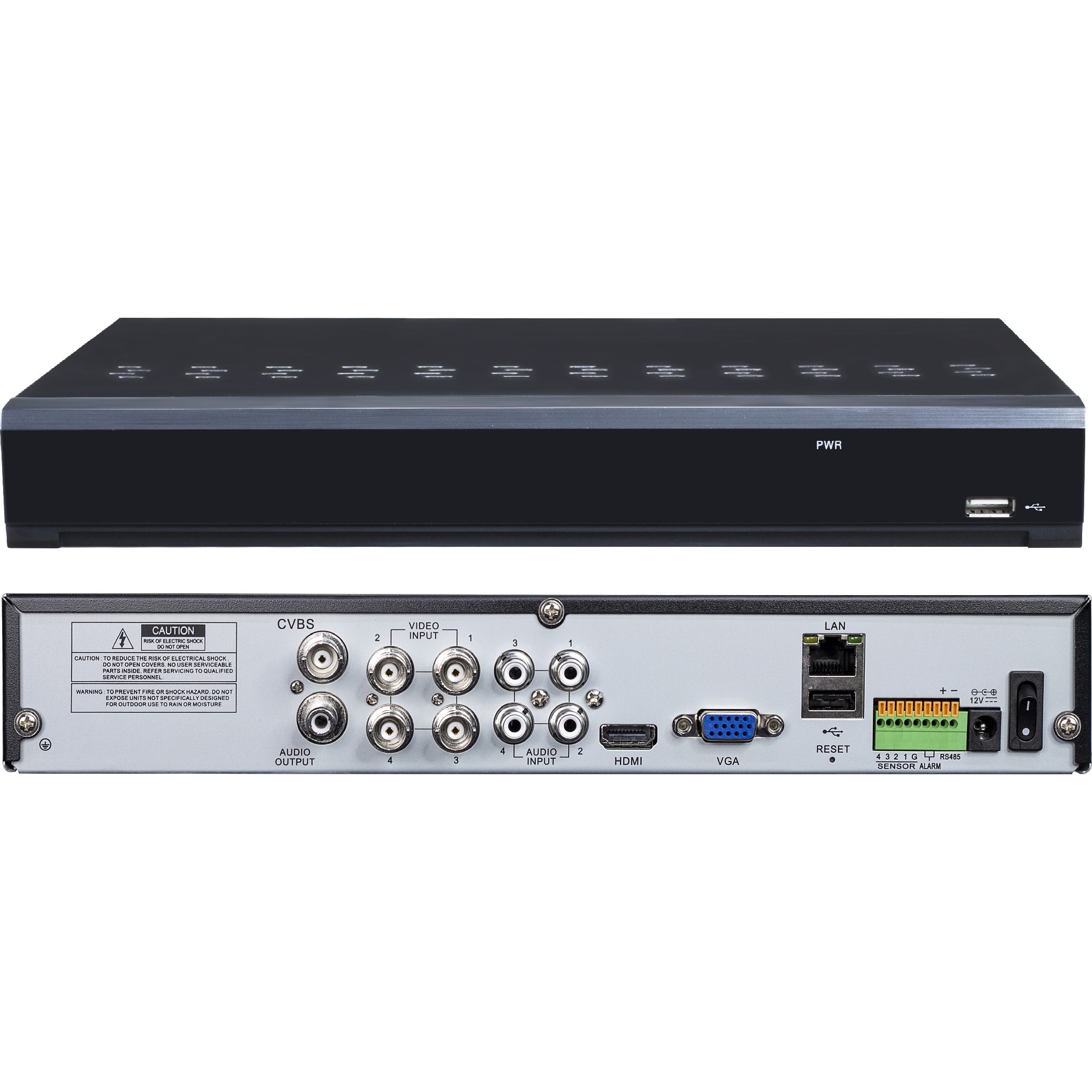 RS7104 AHD/アナログカメラ用画面分割器 4チャンネル ティー・アイ