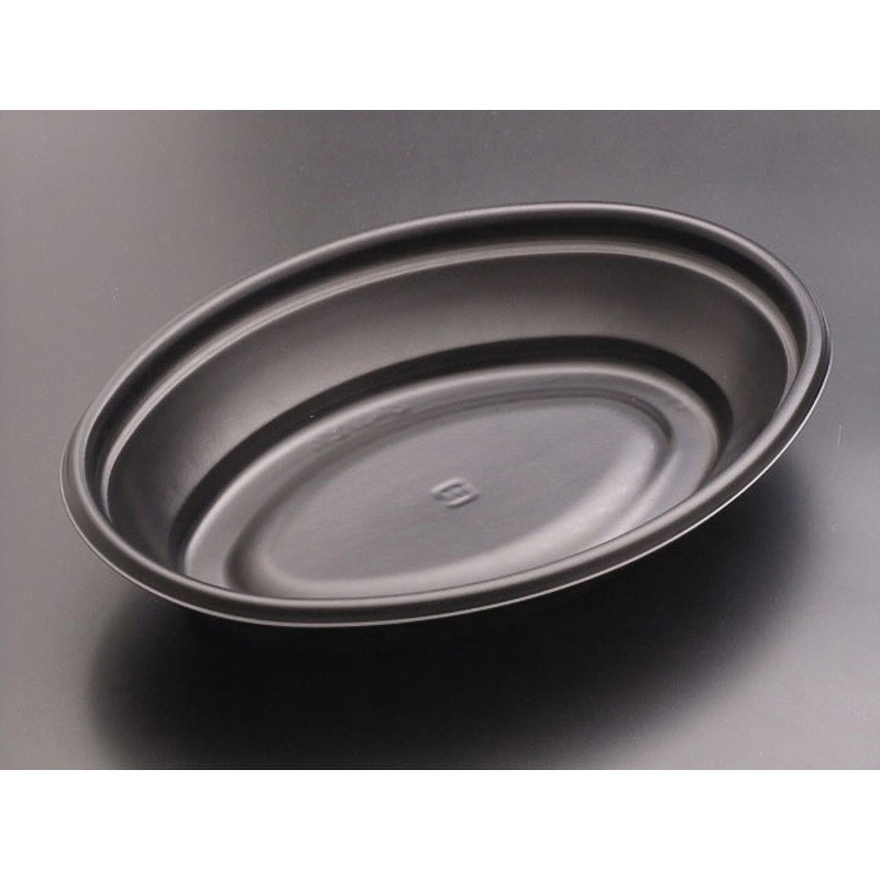 240B 黒 ホットフォーマー PKディッシュ 1ケース(50枚×12袋) リスパック 【通販モノタロウ】