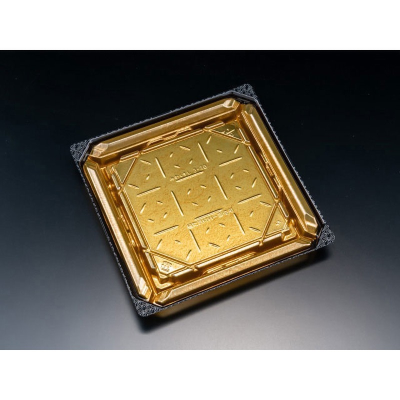 3-3B 箔おし金 バイオPET 美枠寿司 1ケース(50枚×12袋) リスパック 【通販モノタロウ】