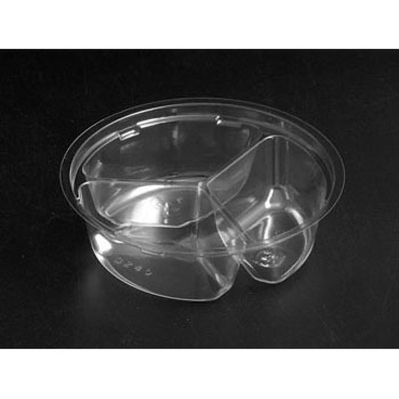 G240IS アンミツカップ 三仕切新 リスパック 透明色 9,865円