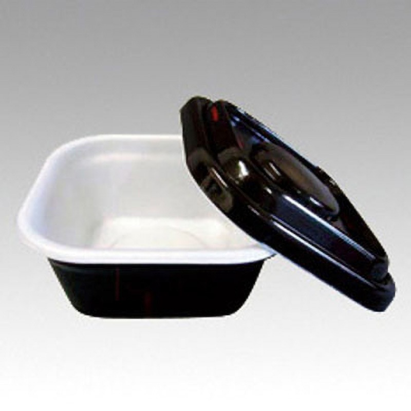うるし 丼容器 どん重 共蓋セット 1ケース(100枚×4袋) 青葉紙業 【通販モノタロウ】