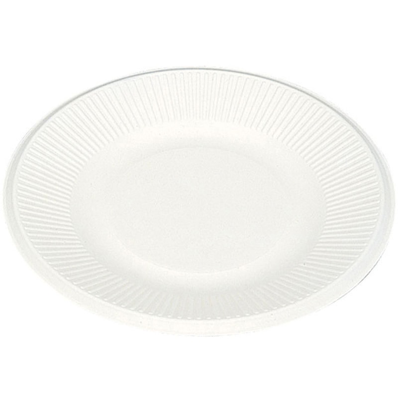 MM-6 21cm菊柄 無地 モールド丸皿 大黒工業 本体 菊柄 無地色 1000枚入