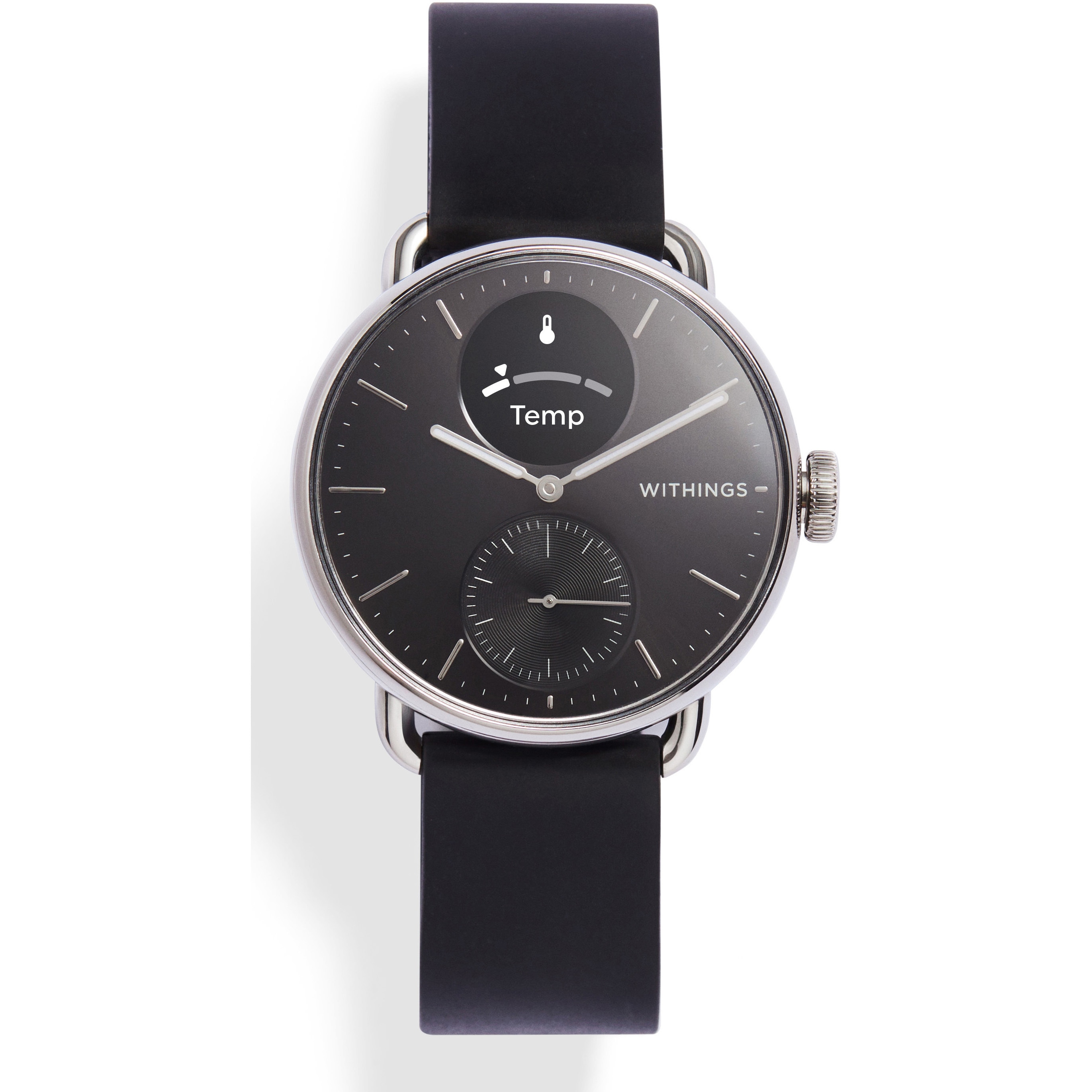 HWA10-38-BLACK-SILVE ScanWatch Vitals Black 1個 Withings 【通販モノタロウ】