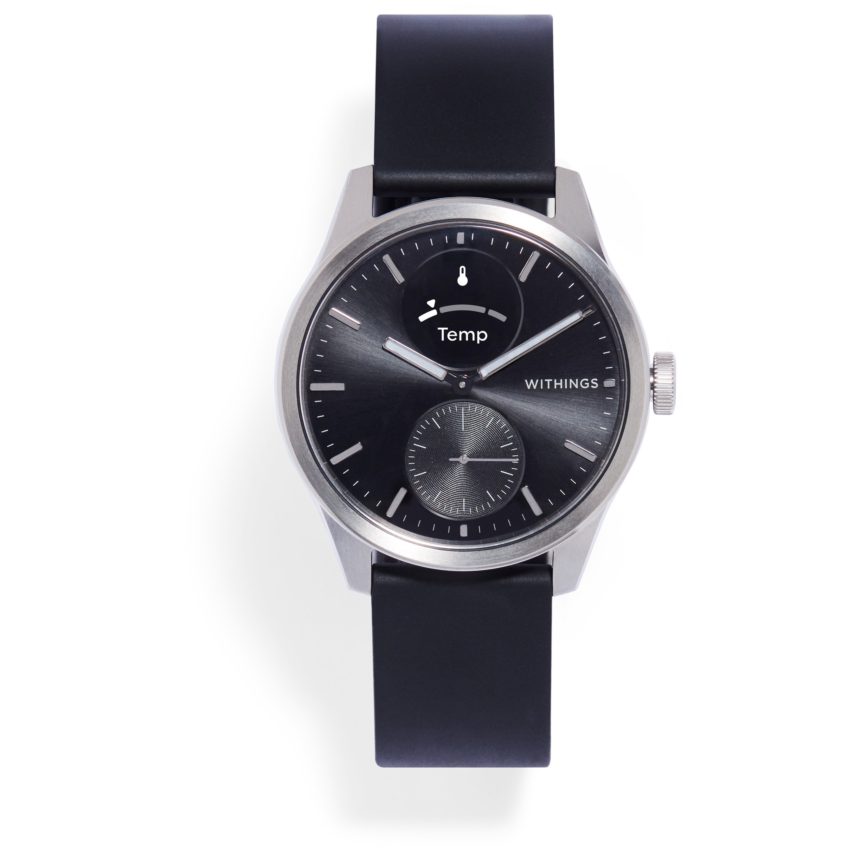 HWA10-42-BLACK-SILVE ScanWatch Vitals Black 1個 Withings 【通販 