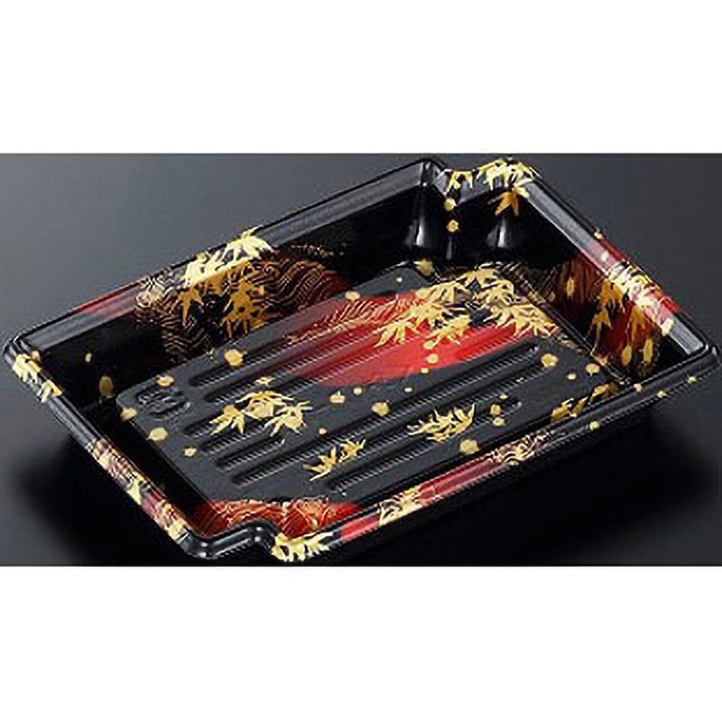 17-12 竹霞R-BK CFかく鉢 本体 中央化学 竹霞R-BK  1ケース(50枚×24袋)