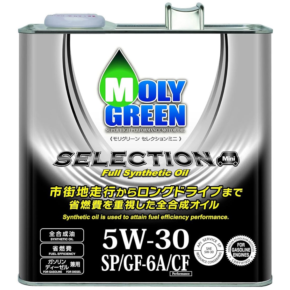 0470075 セレクション SP 5W-30 モリグリーン ILSAC:GF-6A 【通販