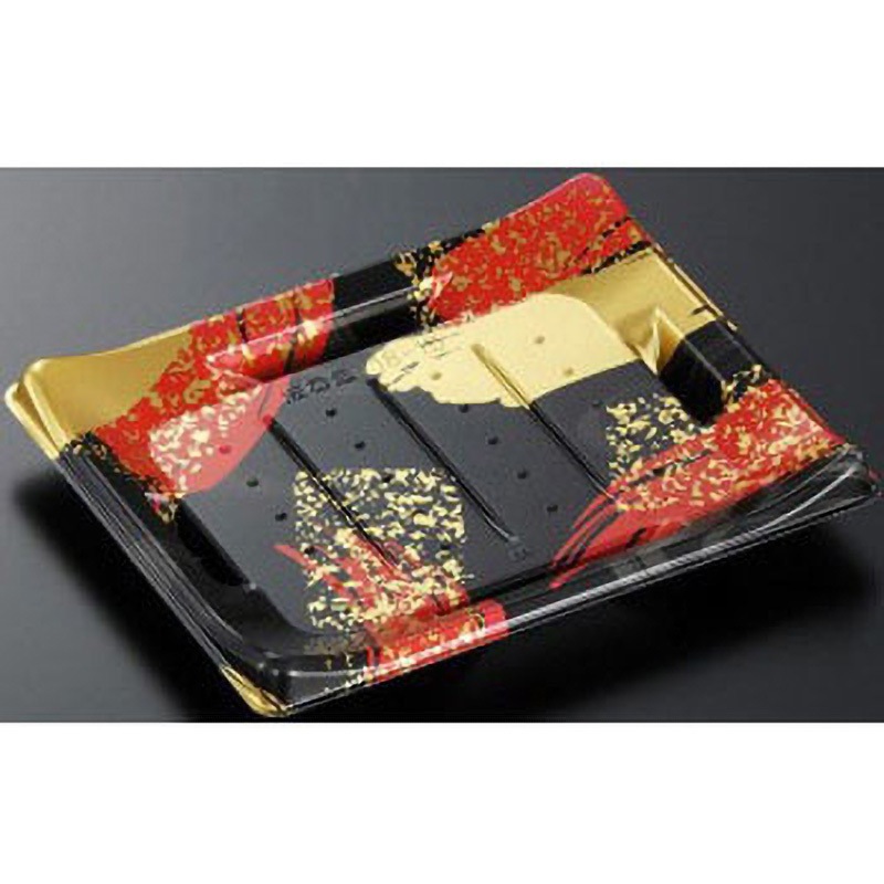 18-15 光琳R-BK HS波ね皿 身 1ケース(50枚×18袋) 中央化学 【通販モノタロウ】